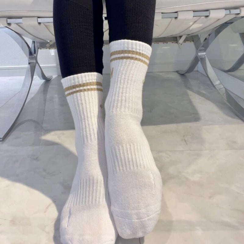 現品限り】MINOMOMO®️ Gold line ソックス | MINOMOMOSTORE