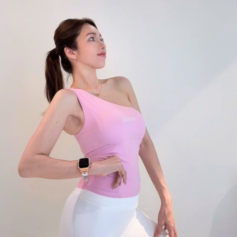 ワンショルダータンクブラトップ | MINOMOMOSTORE