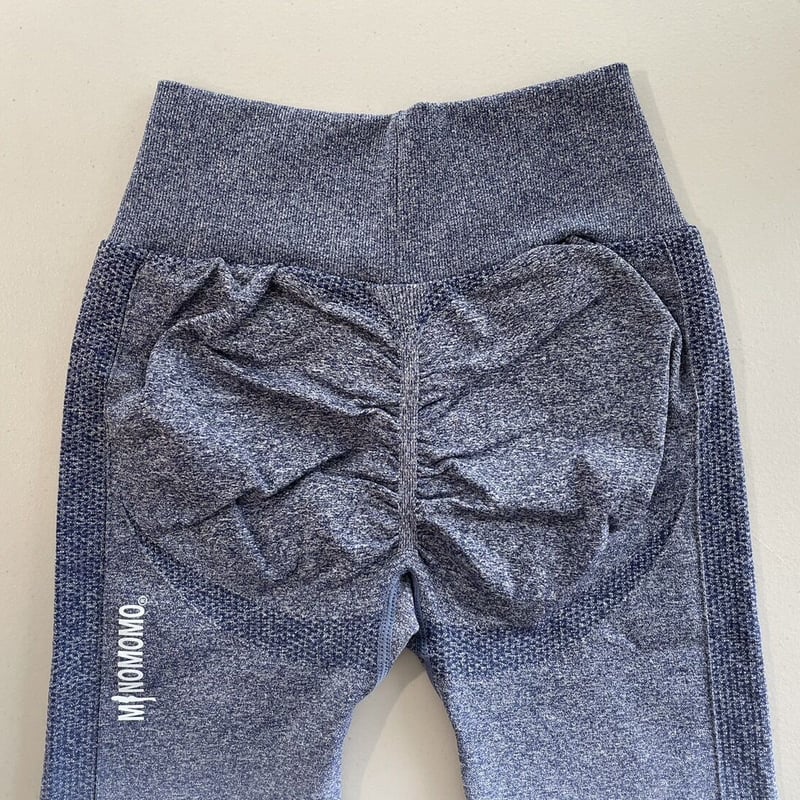 現品限り】MINOMOMO® リブフロントクロス グラデーション美尻レギンス