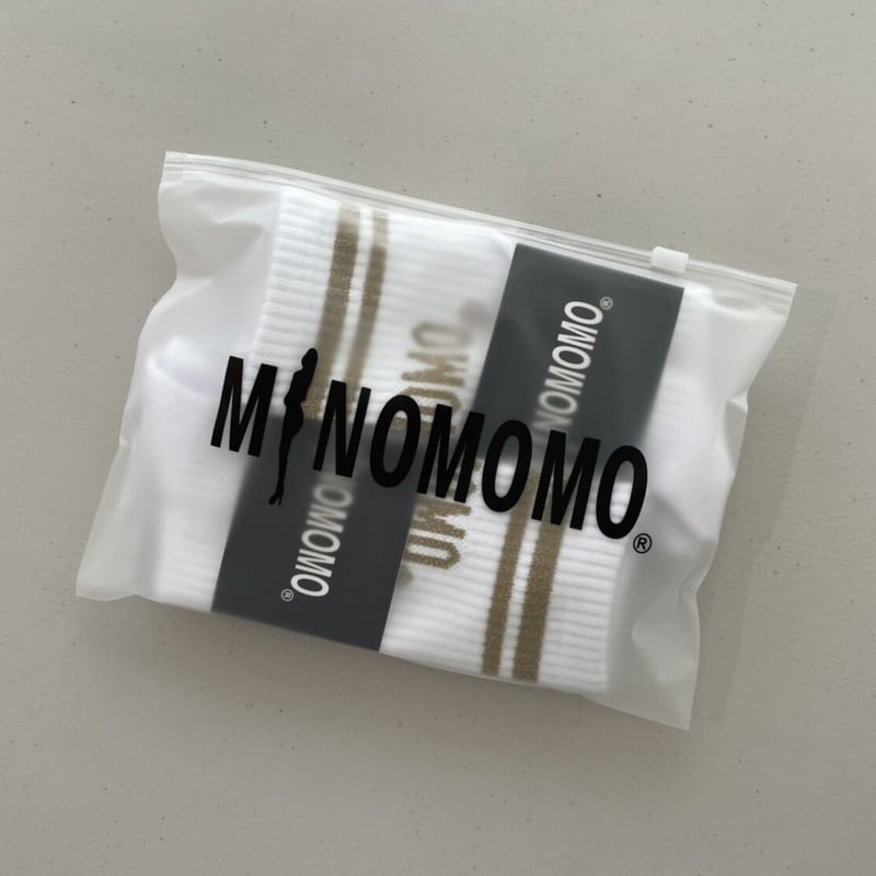 現品限り】MINOMOMO®️ Gold line ソックス | MINOMOMOSTORE
