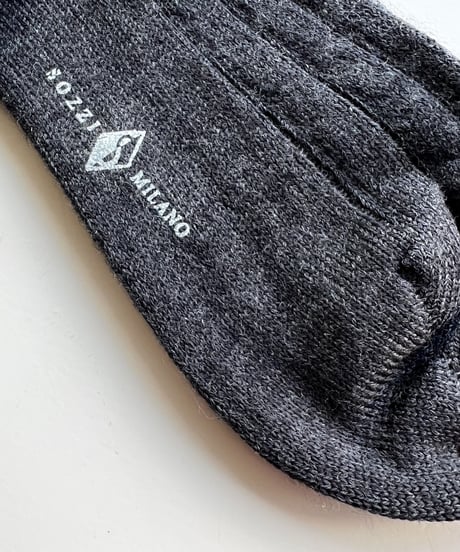 SOZZI MILANO LAMBSWOOL rib-socks
