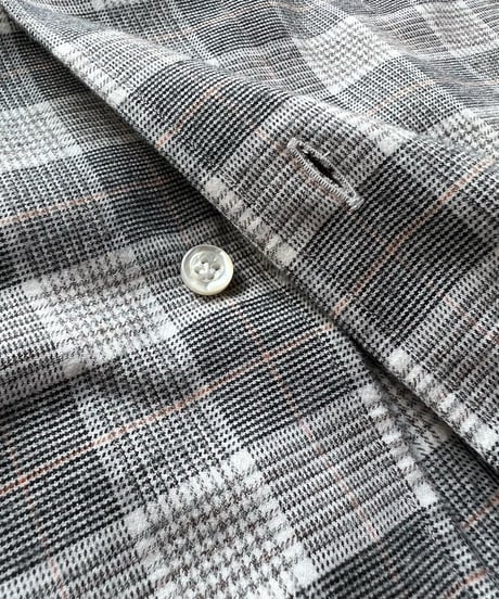 Luciao Barbera onepeace-collar gray check