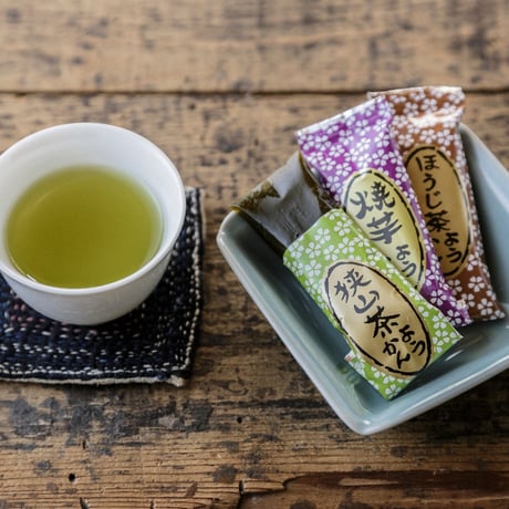 ひとくち羊羹～狭山茶～