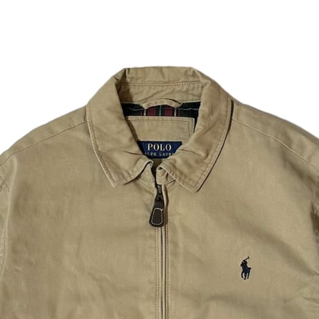 (D)TB632さ＠ RALPH LAUREN 90s コットン スイングトップ メンズ Mサイズ