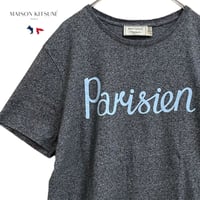 (DM)TB718ね@ MAISON KITSUNE Aランク 美品 ロゴ Tシャツ メンズS
