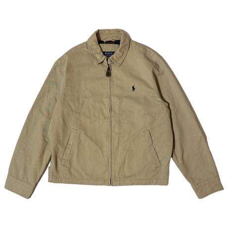 (D)TB632さ＠ RALPH LAUREN 90s コットン スイングトップ メンズ Mサイズ