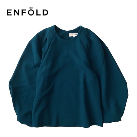 (YN)NB170さ@ ENFOLD Aランク 美品  ボリュームスリーブ ブラウス 38/M