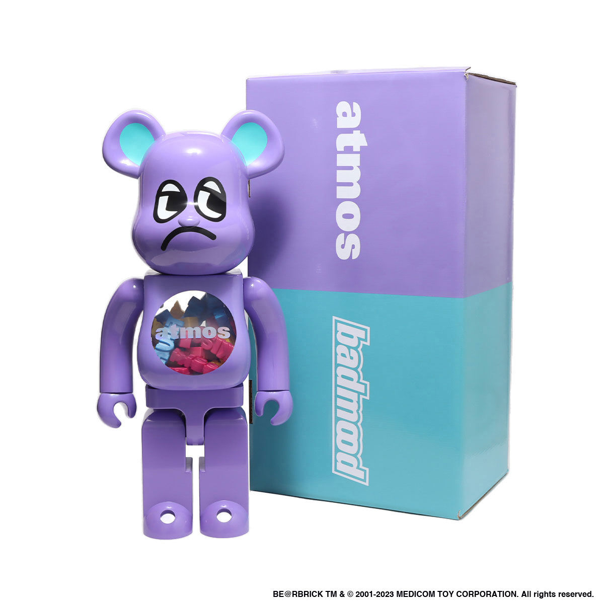 BE@RBRICK atmos BADMOOD 400% 100%