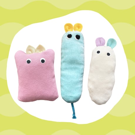 にぎにぎさん　おためし3体セット