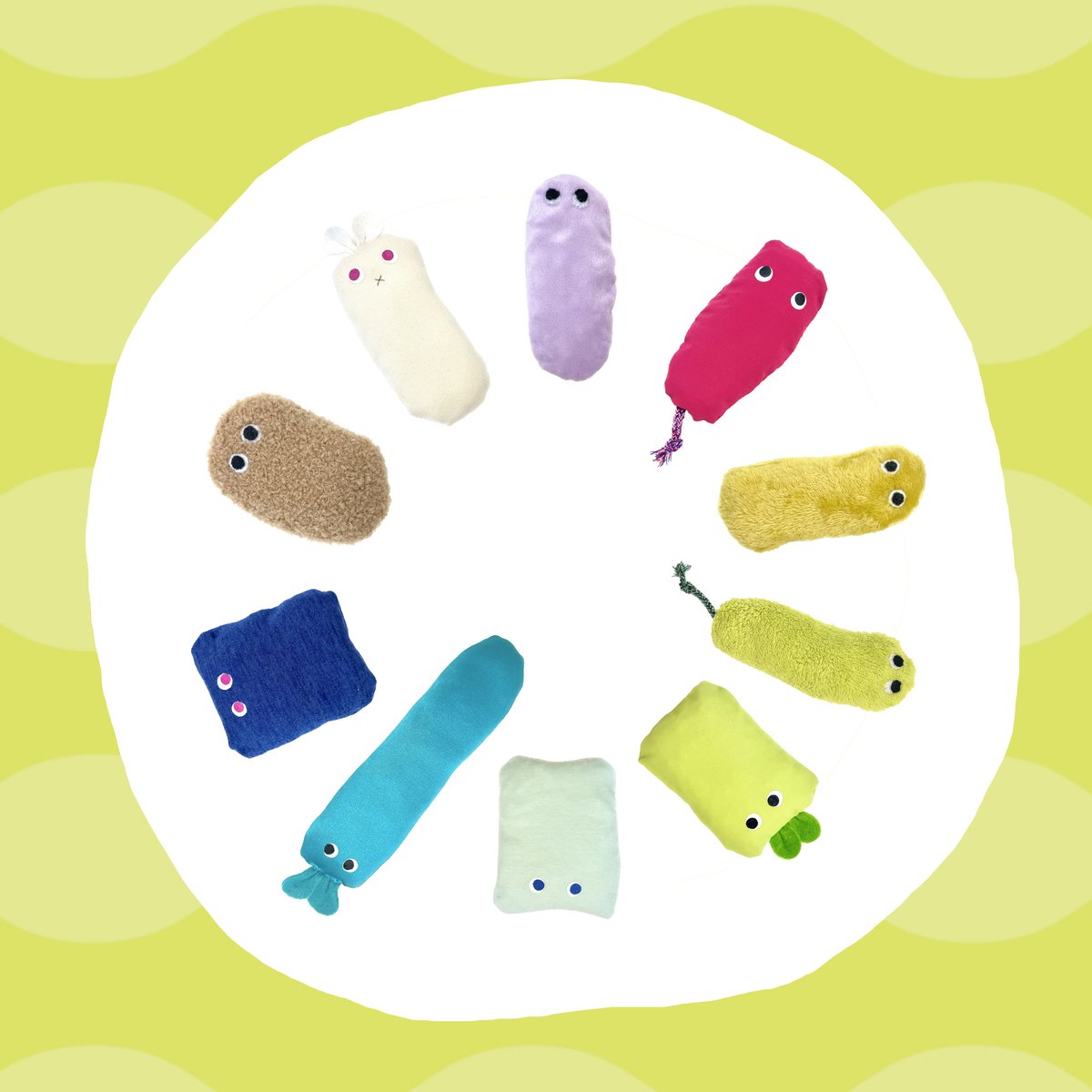 にぎにぎさん おまかせ10体セット | NEFNE STORE