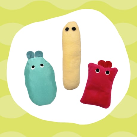 にぎにぎさん　おためし3体セット