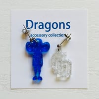ドラゴンズグッズ　ピアス　種類：D014-スタンド