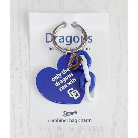 ドラゴンズグッズ　カラビナBAGチャーム　種類：D044-BL
