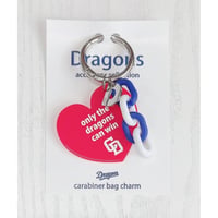 ドラゴンズグッズ　カラビナBAGチャーム　種類：D044-RD