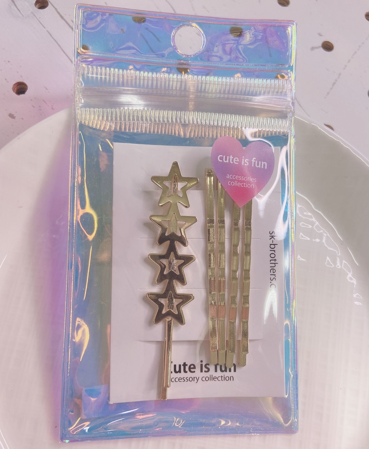 完売】ヘアピンセット K(パッケージ入り5本set) | c.i.f