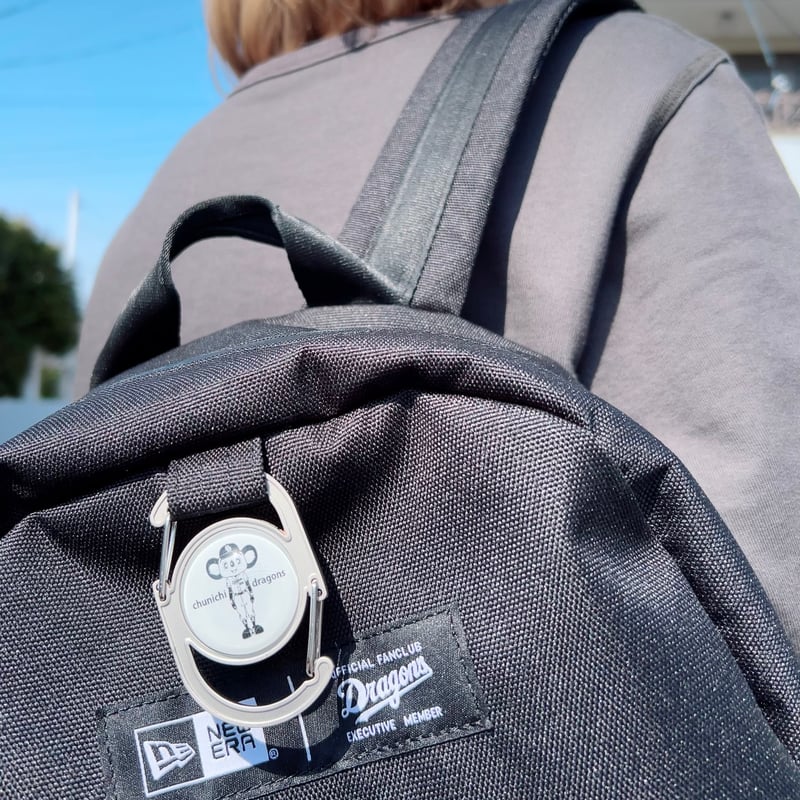 ドラゴンズグッズ ダブルカラビナ 種類：D002-ドアラ正面 | c.i.f