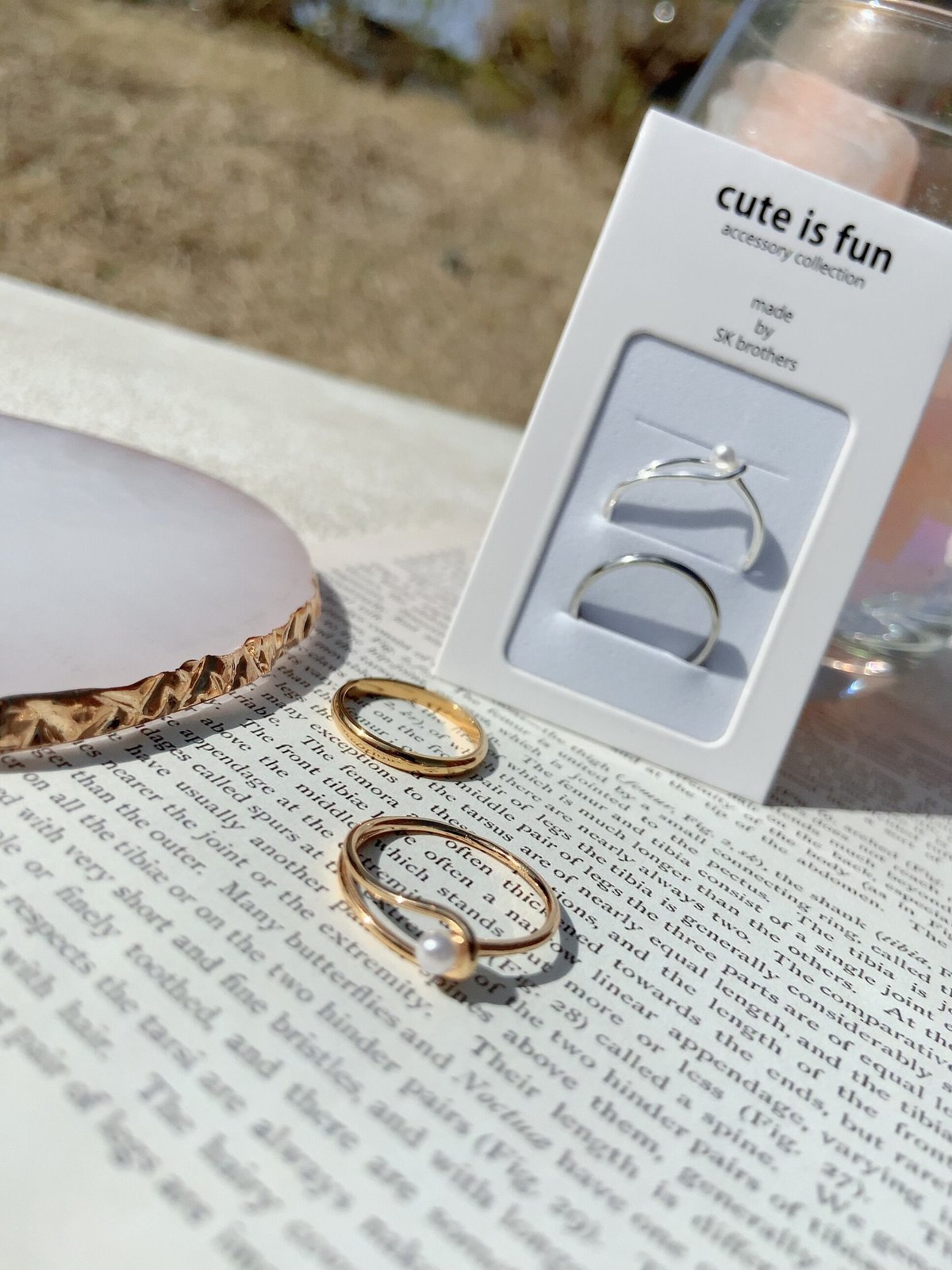 完売】CAS-038 リングセット GD （パッケージ入り） | c.i.f