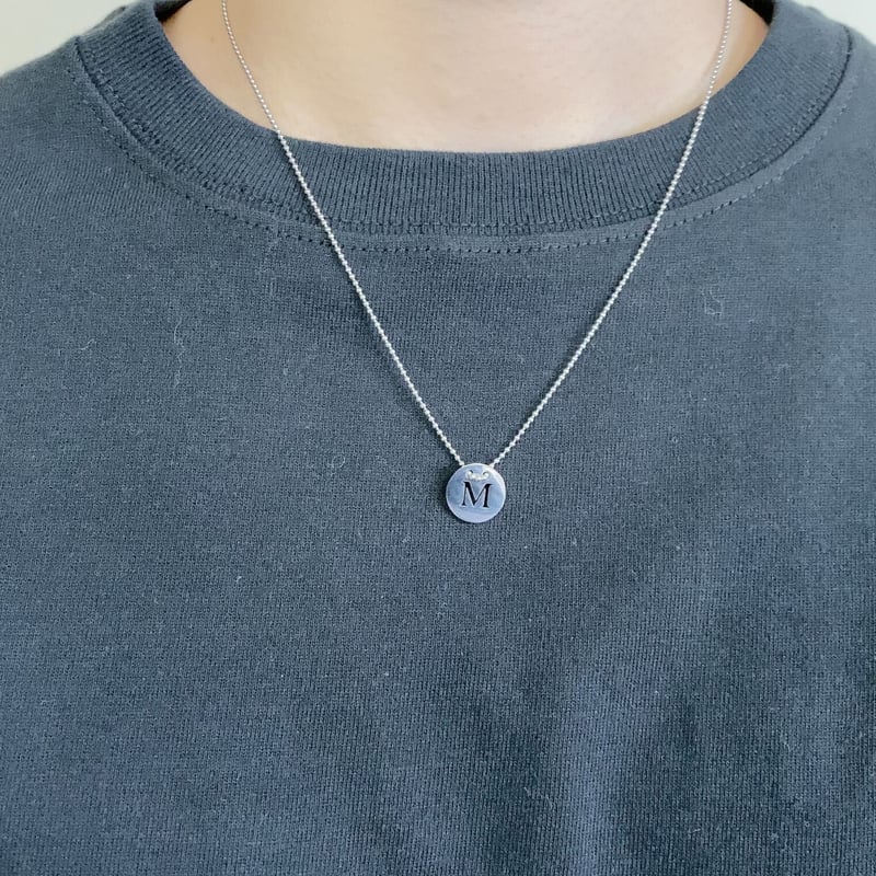 CAS-036 ネックレス イニシャル M | c.i.f