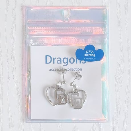 ドラゴンズグッズ　ピアス　種類：D035-ST-CD