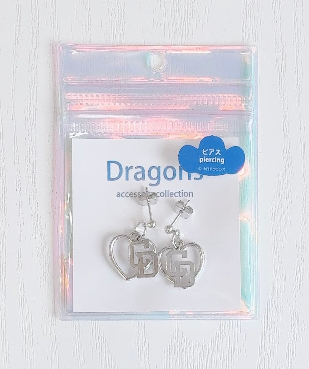 ドラゴンズグッズ ピアス 種類：D035-ST-CD | c.i.f