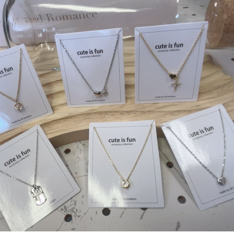 CAS-054 デザインネックレス 種類:4-GD | c.i.f