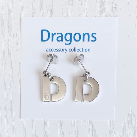 ドラゴンズグッズ　ピアス　種類：D036-ST-D