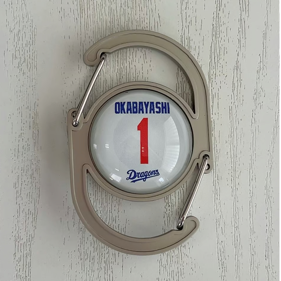 【にか⭐︎ページ】ドラゴンズ　グッズ　色々セット ドラゴンズグッズ Wカラビナキーリング 種類：002-05