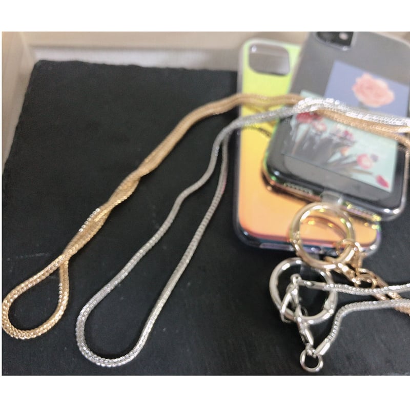 新品未開封Gypsohila ノベルティ　スマホショルダーストラップ スマホショルダー スマホシリコンリング 人気 スマホケース用