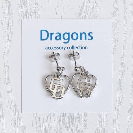 ドラゴンズグッズ　ピアス　種類：D035-ST-CD