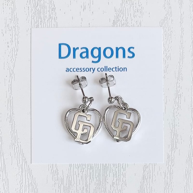 トラさんピアス ドラゴンズグッズ ピアス 種類：D035-ST-CD | c.i.f