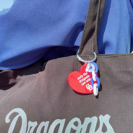 ドラゴンズグッズ　カラビナBAGチャーム　種類：D044-RD