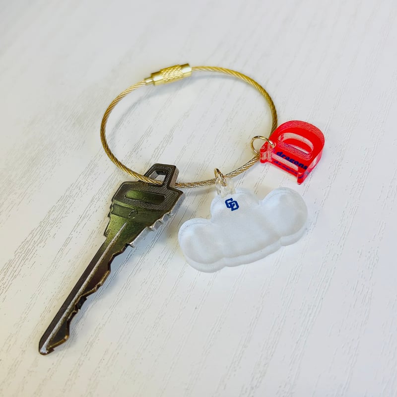 ドラゴンズグッズ ワイヤーチャーム 種類：D015-ドアラWH | c.i.f