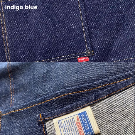 【ポストイン配達】DENIM ROPE APRON 【岡山DENIM×HillMeJEAN】デニムロープエプロン[500H0356]