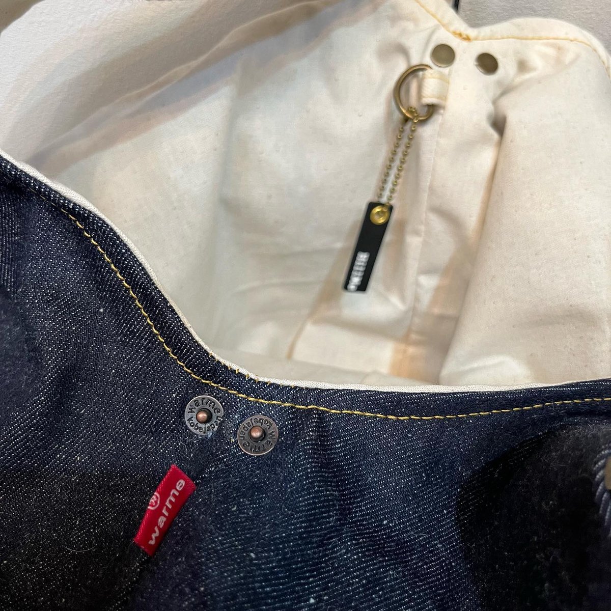 ポストイン配達】岡山デニムwarme originai denimトートバッグ