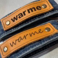 warme original デニムリメイクキーチェーン のオリジナルネーム依頼【no.5000351on】