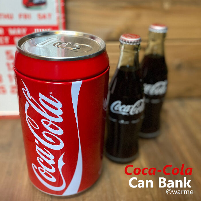 コカコーラ 缶バンク【8900132】Coca-Cola Can Bank | warme