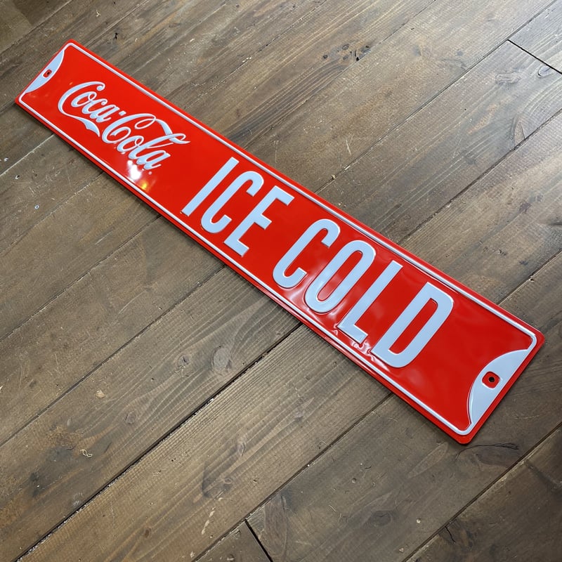 Coca-Cola アイスコールドサイン Coca-Cola - DRINK COCA-COLA - SOLD HERE ICE COLD Ultra Slim