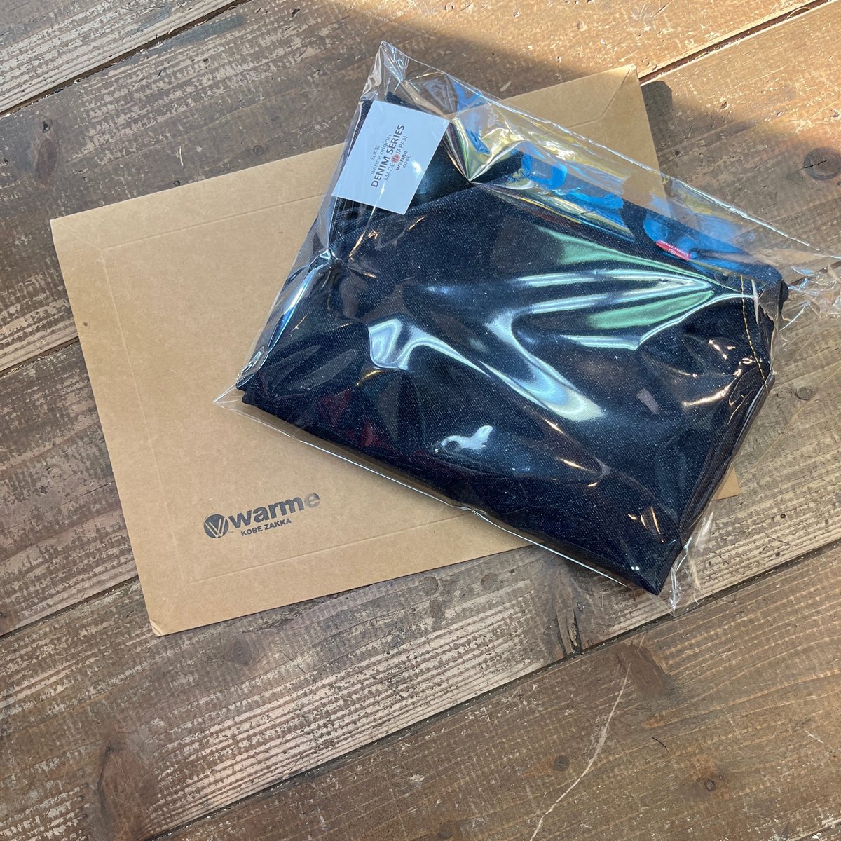 ポストイン配達】岡山デニムwarme originai denimトートバッグ
