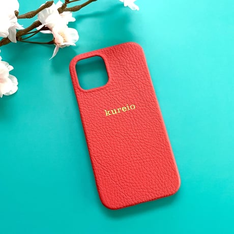 フランス製レザーのスマホカバー