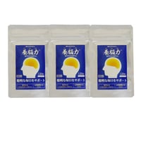 【まとめて購入3袋】田七・杜仲加工食品 養脳力（ようのうりき）30g（0.25g×120粒）×3袋入り