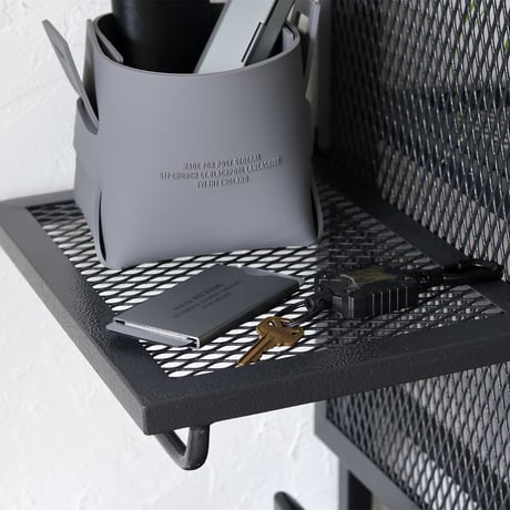 SIDE SHELF / LIGHT-WEIGHT IRON MESH SHELF用 / ハンギング シェルフハンガー