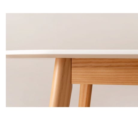 SIDE ARCH DINING TABLE / ダイニングテーブル / ナチュラル , ホワイト / コンパクトテーブル / ナチュラルインテリア