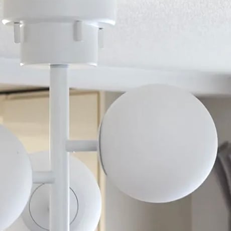 TINY GRASS CEILING LIGHT 3 / LED電球付き / タイニーガラス 3灯シーリングライト / BRID タイニーガラス 天井照明 / WHITE , GRAY , BLACK