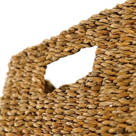 seaglass stocker basket / S , L セット / 置いてあるだけでサマになり シェルフに収まりやすいサイズ感のストッカーバスケット