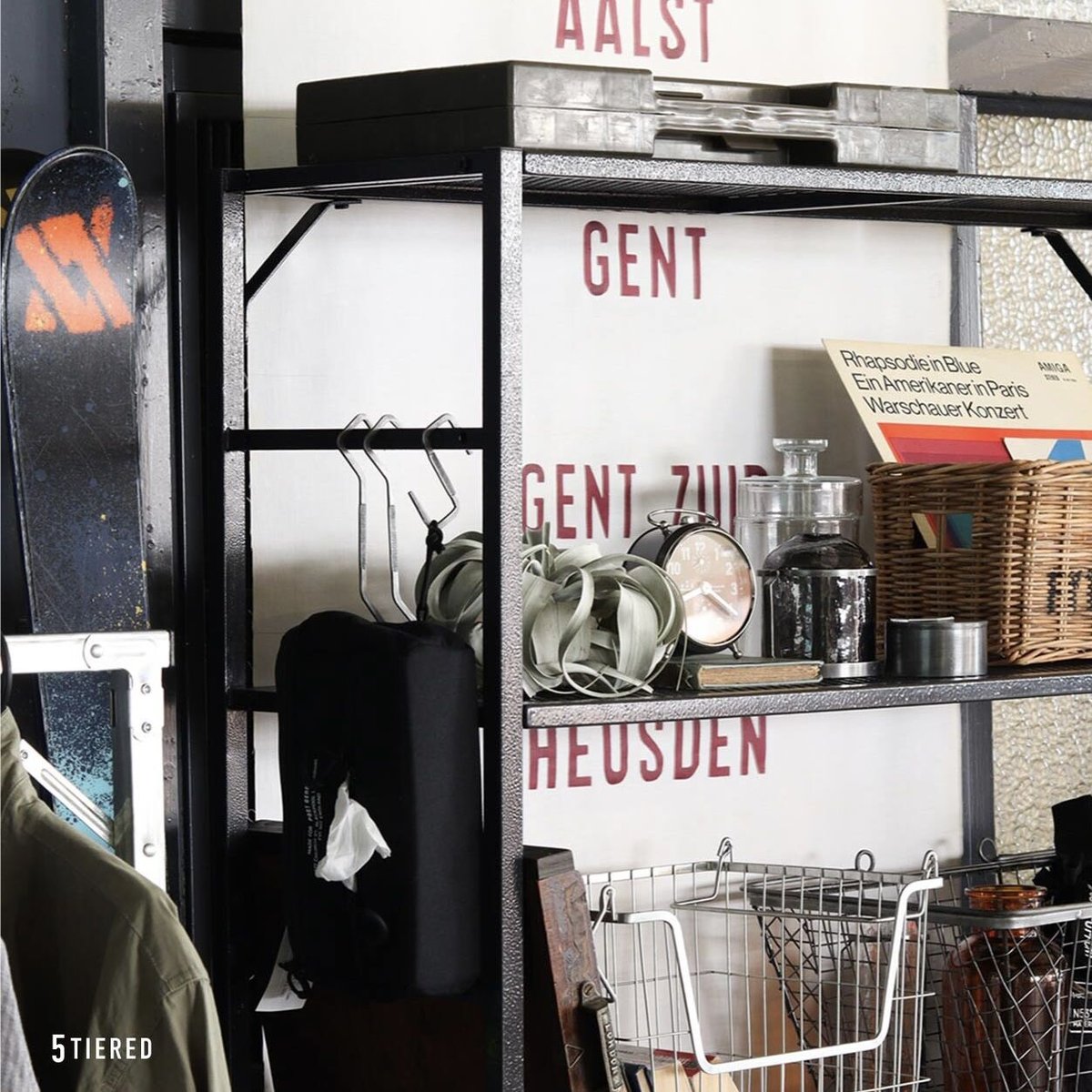 LIGHT-WEIGHT IRON MESH SHELF / ライトウェイトアイアンメッシュシ