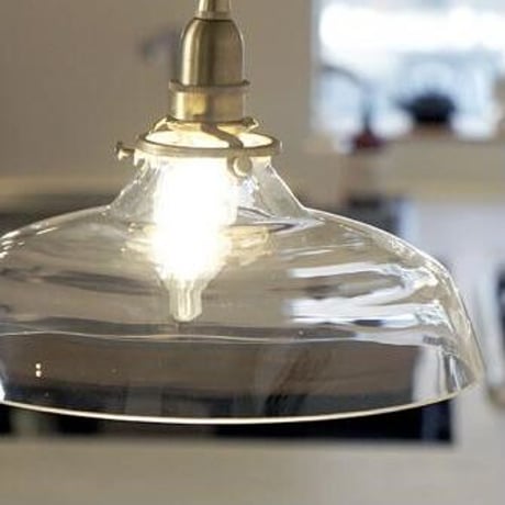 AXCIS ガラスペンダントライト / ガラスシェード BUMP バンプ / 真鍮灯具 ペンダント E26用 BR 60cm , 100cm / LED電球対応 / シーリングカバー無し / 電球なし
