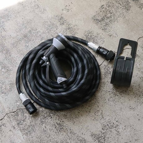 POST GENERAL / GARDEN HOSE 10FN / 10種類の水流切り替え可能 / 多機能散水ノズル付き ガーデンホース / 8m , 15m
