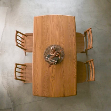 Dining Table 1500 / Herit. / 北欧 / オーク材の美しく ナチュラルなダイニングテーブル / サイズ : W1500× D800× H720mm