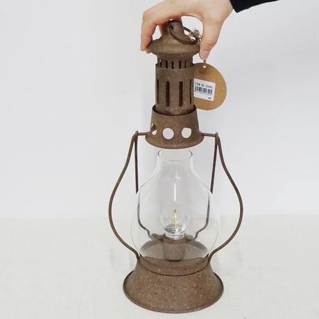 LED LANTHAN 01 / 単3電池を2本使用でヴィンテージライクな空間づくり / ランタン