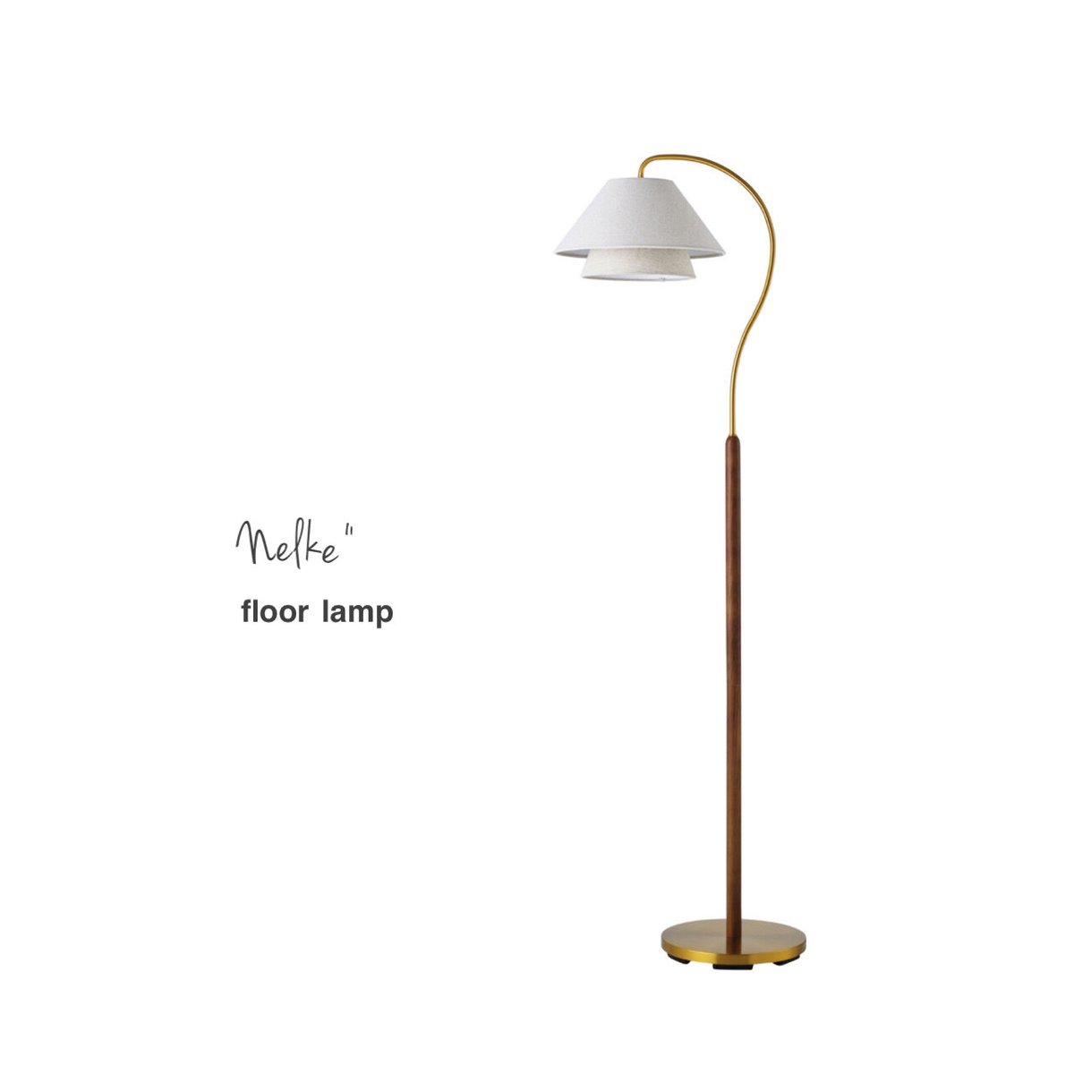 フロアライト Nelke | INTERFORM 照明 フロアスタンド 間接照明